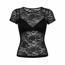 Lace Round-Neck Top