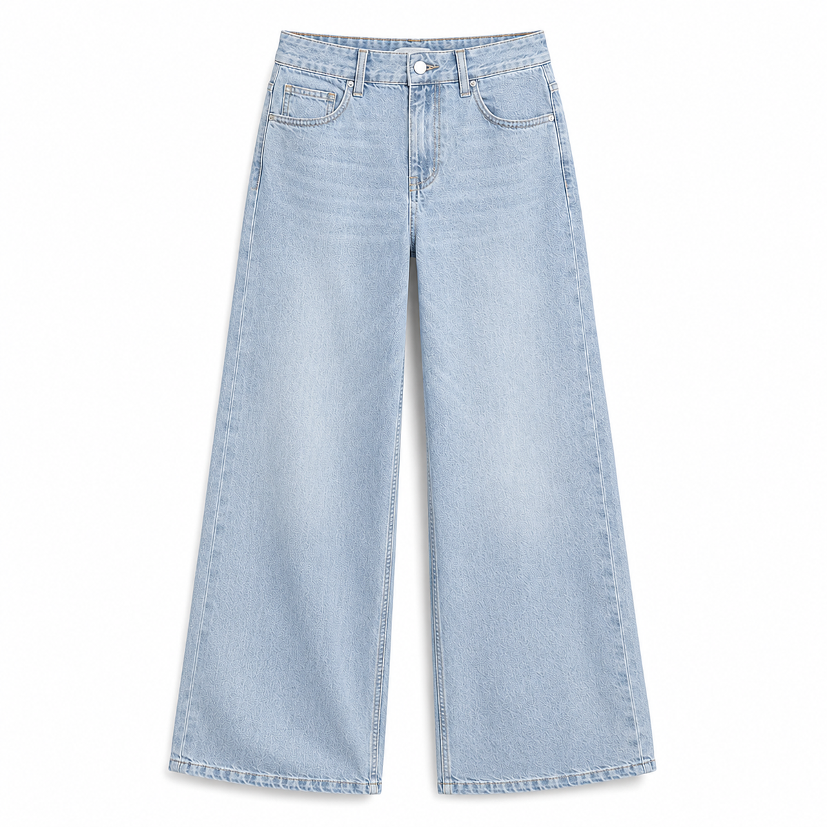 Relaxed Wide-Leg Jeans