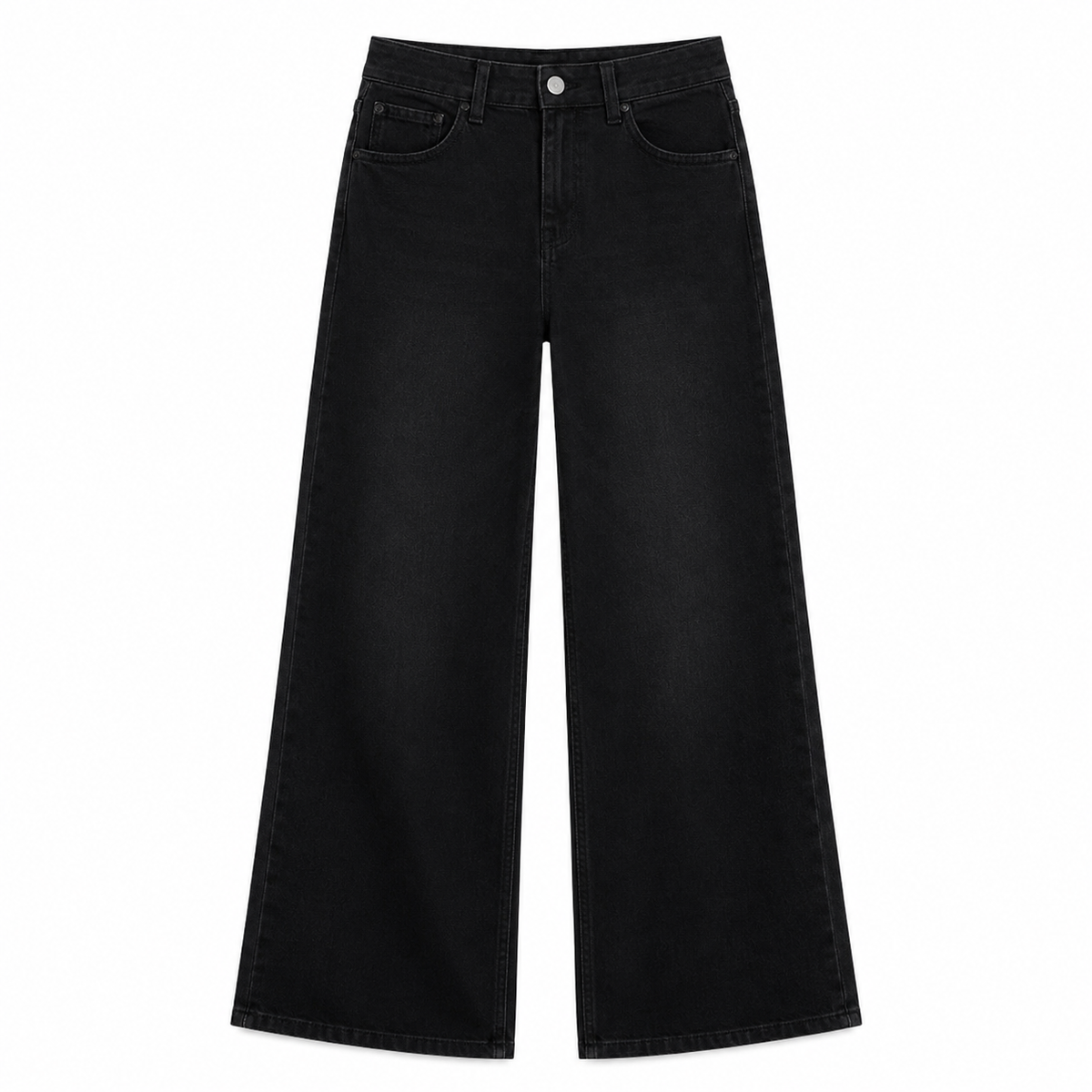 Relaxed Wide-Leg Jeans