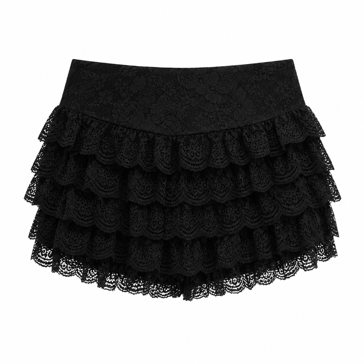 Women's Fashion Lace Ruffle Pants