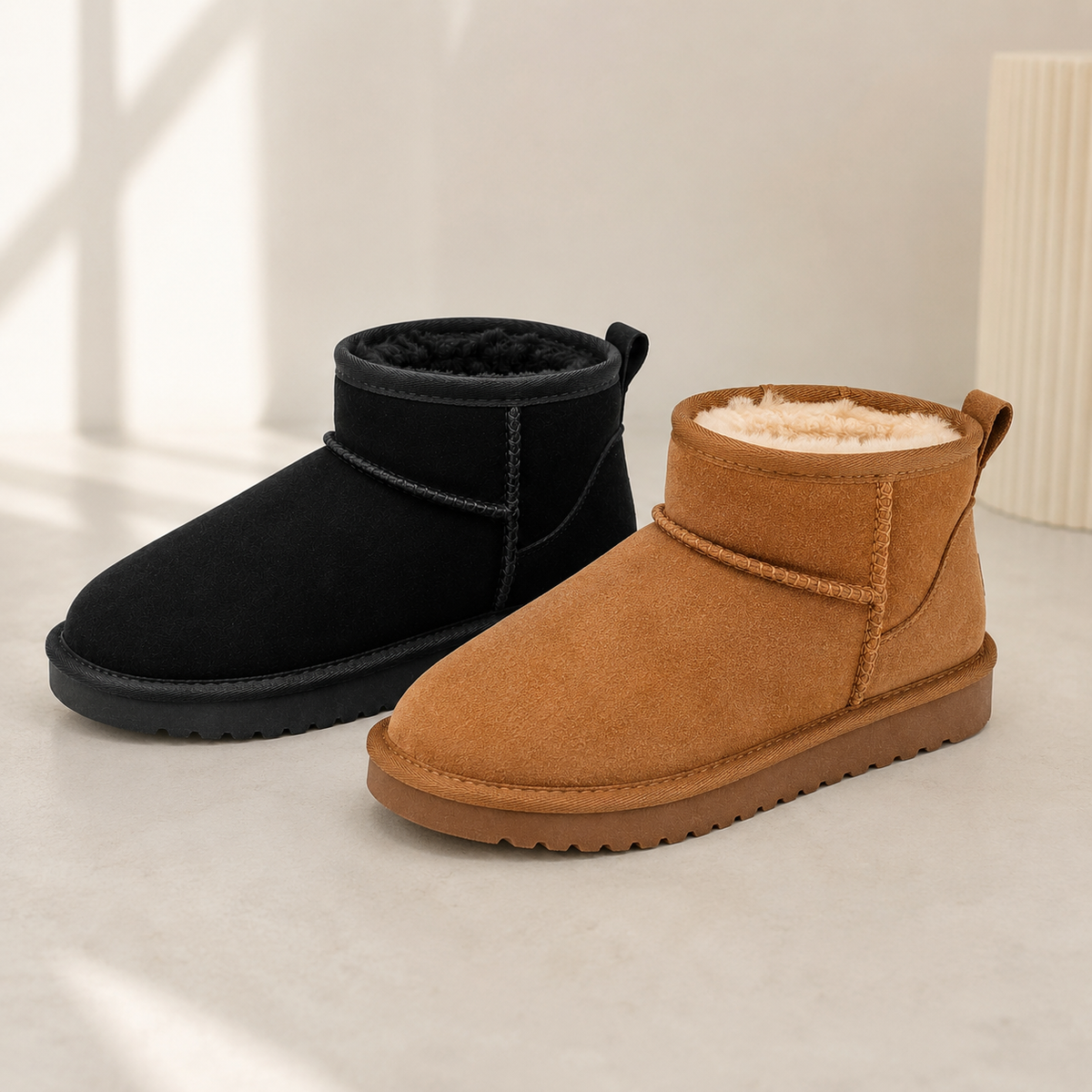 Short Snow Boots