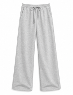 Low-Rise Wide-Leg Sweatpants