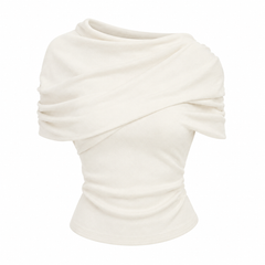 Off-Shoulder Knit Top