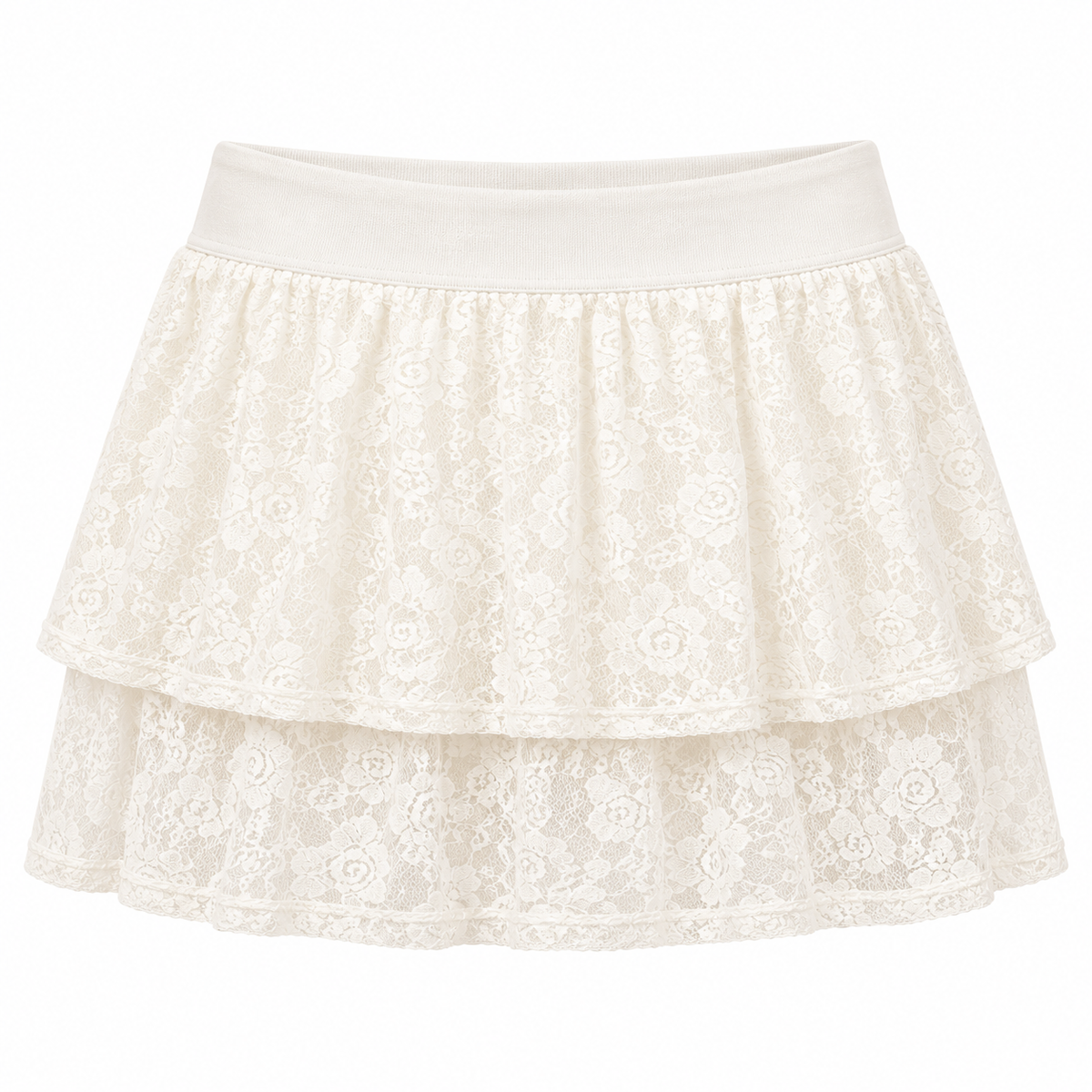 Mesh Lace Sports Skirt