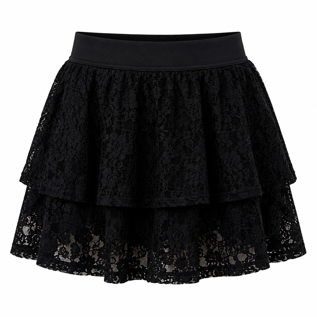 Mesh Lace Sports Skirt