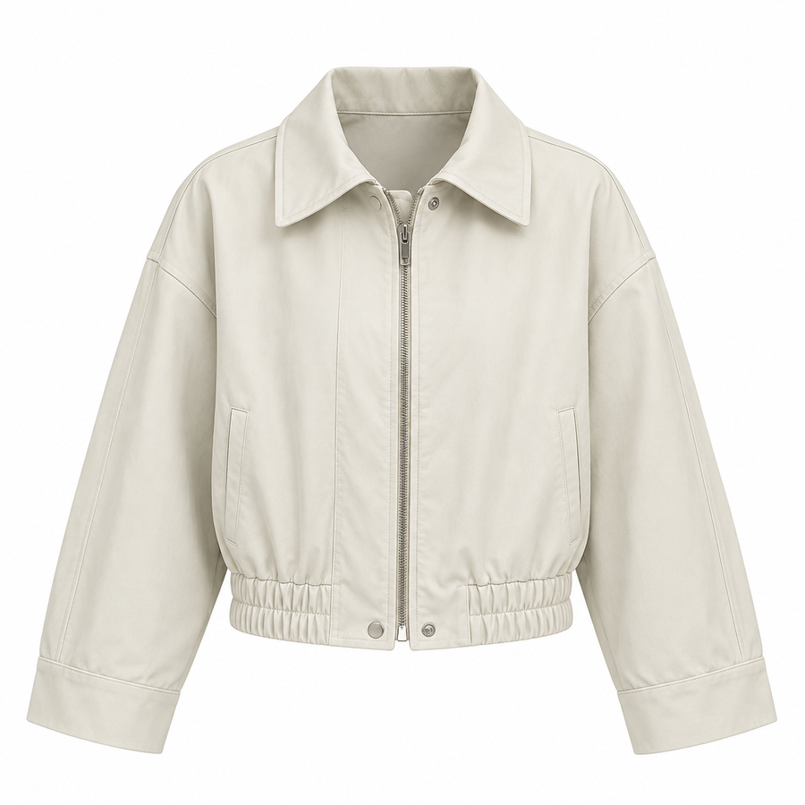 Lapel Short Jacket