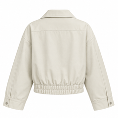 Lapel Short Jacket