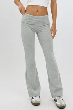 Womens Tailored High-waisted Flared Pants Set